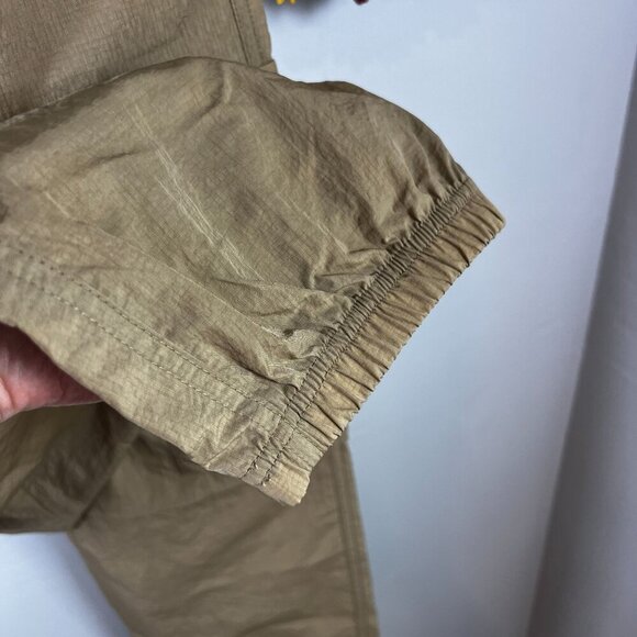 prAna Womens Crossback Crinkle Ripstop Water Repellent Pant MEDIUM in Nomad - Picture 4 of 11